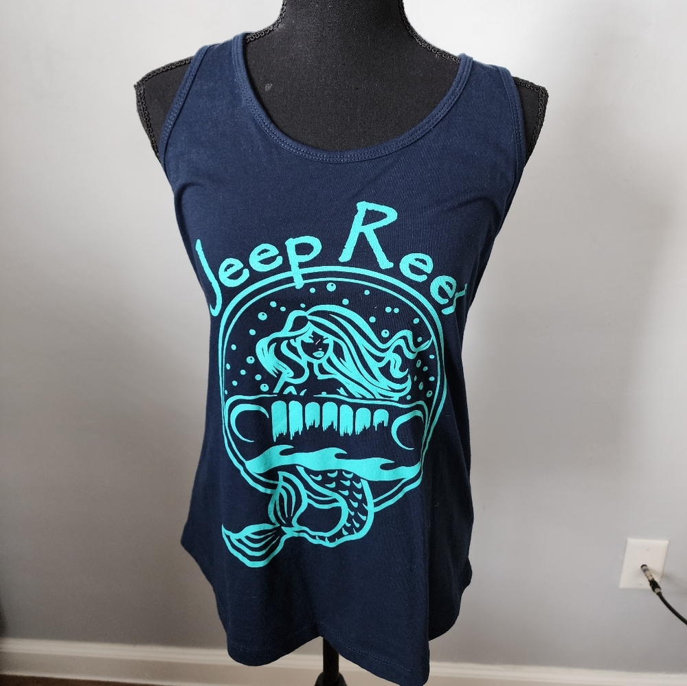 NWOT Jeep Reef Mermaid Tank